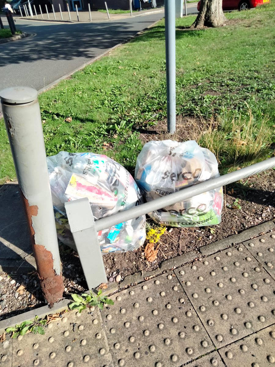 Huge shout-out to Lee &amp; his epic homemade litter trolley. Yesterday, he crushed it, even taking a 2nd trip to clean up the skateboard park. What a mess it was, but Lee removed TWO more bags of litter! Amazing volunteer.  #Communitychampion #LitterPicking #volunteers #sandwell
