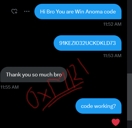 0xRMIx's tweet image. π₯ Want @anoma testnet codes?
β
Follow, like, and repost
β
Comment why you deserve a code
π Stay tuned for updates!
π₯ I'll share @anoma codes and DM the lucky winner! π #AnomaGiveaway