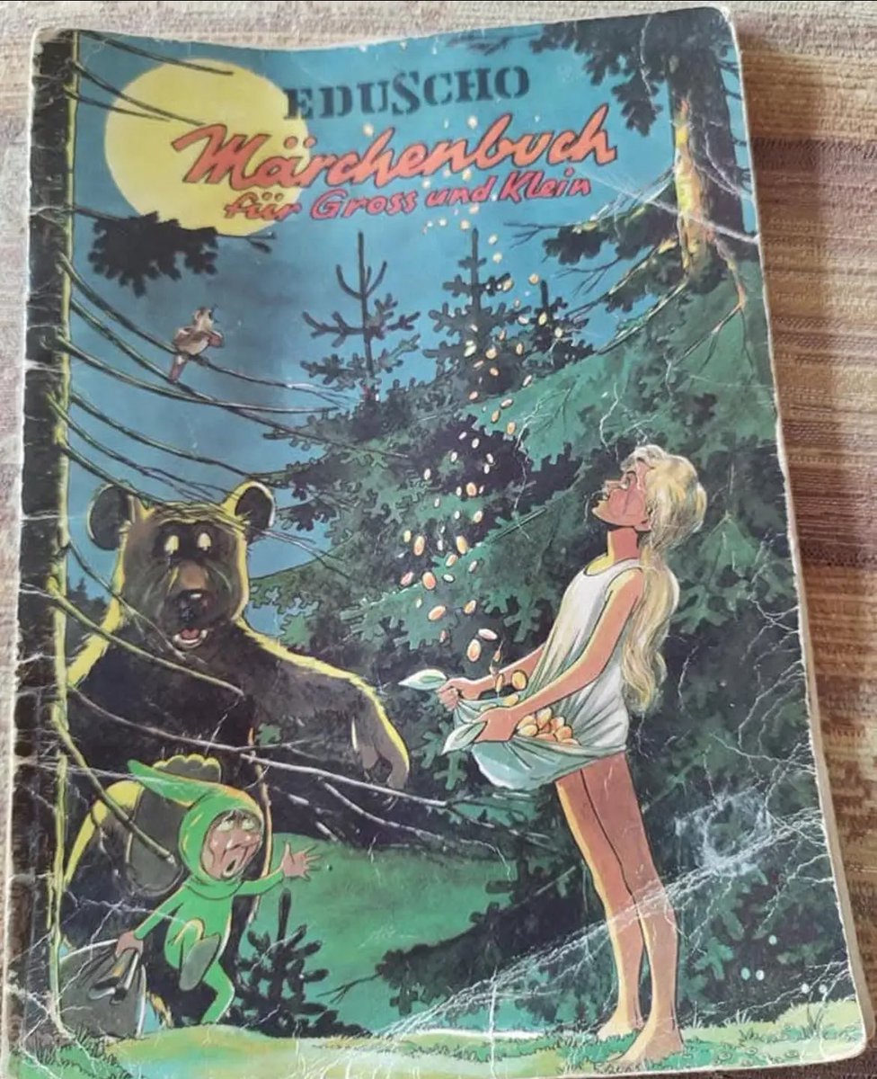retro_kiste's tweet image. Bei EDUSCHO gab es in den 70er diese „Märchenbücher für Gross und Klein“