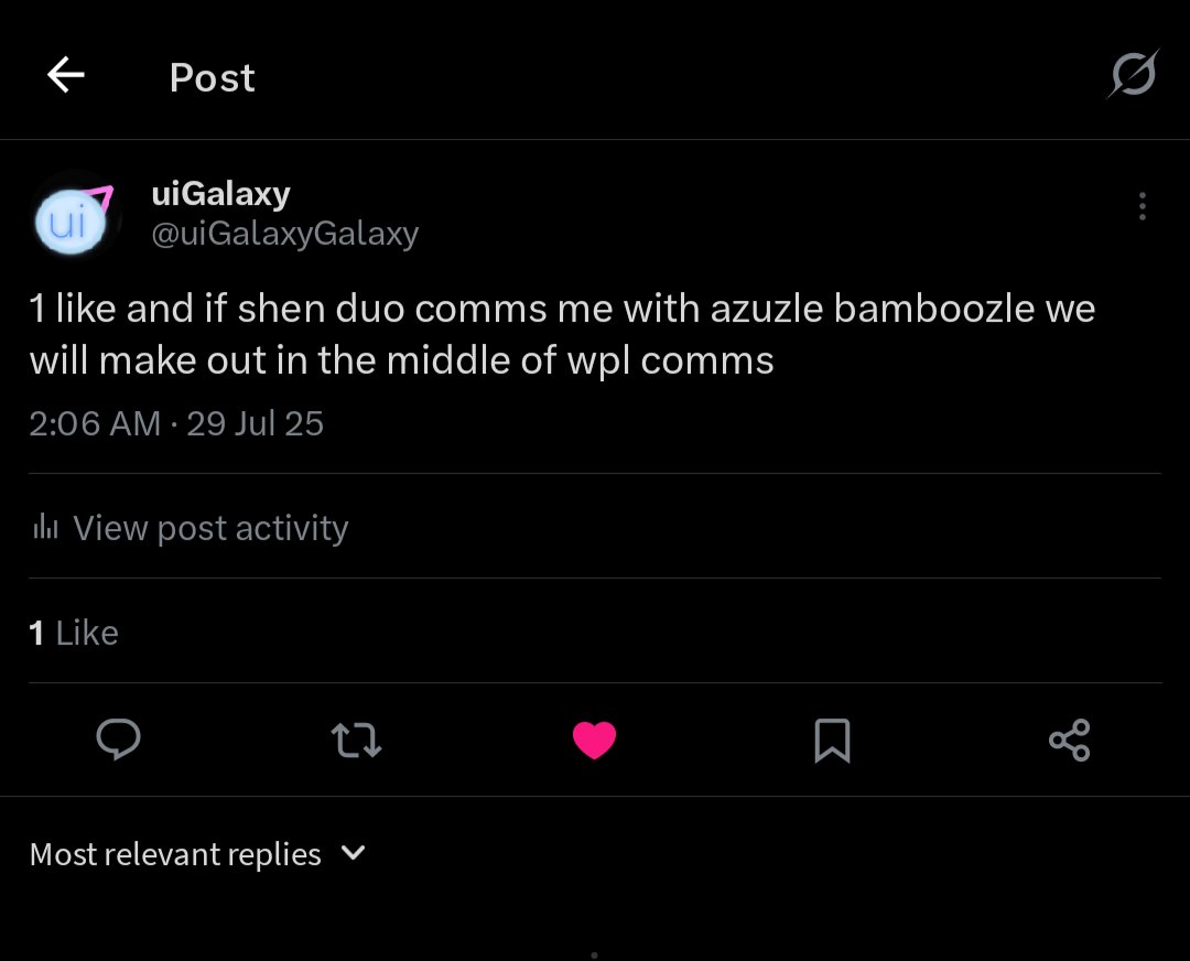 uiGalaxyGalaxy's tweet photo. oh damn if that's what the community wants I guess we have no choice https://t.co/znjh7ma3Cr