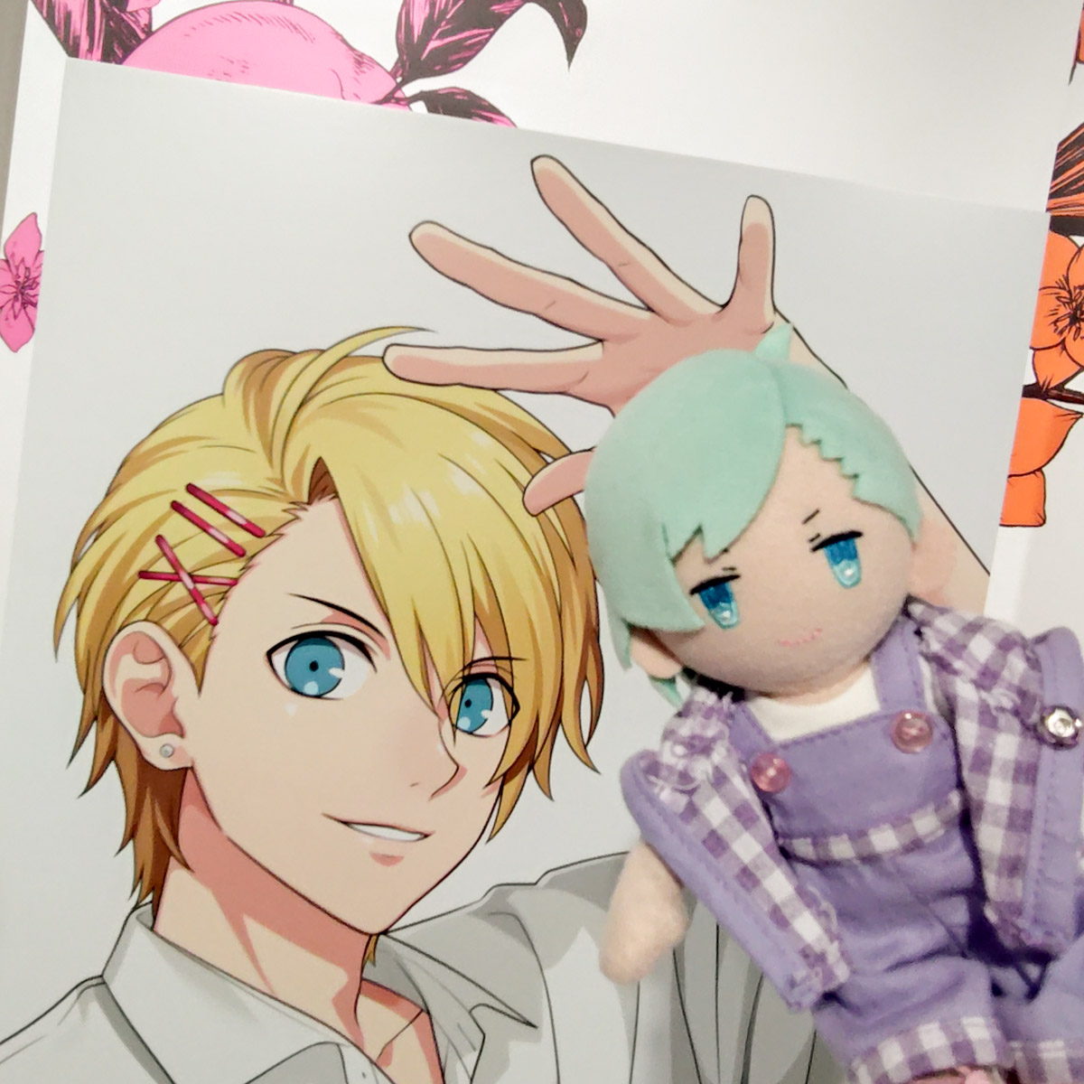 kototoist's tweet image. 撫でてもらった、へへ☺🩷💜