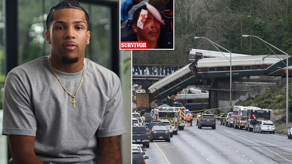Eight years after the Amtrak Cascades 501 derailment, survivors share their stories in the new NBC series "Survival Mode." Lessons learned and changes made.   dailymail.co.uk/news/article-1…