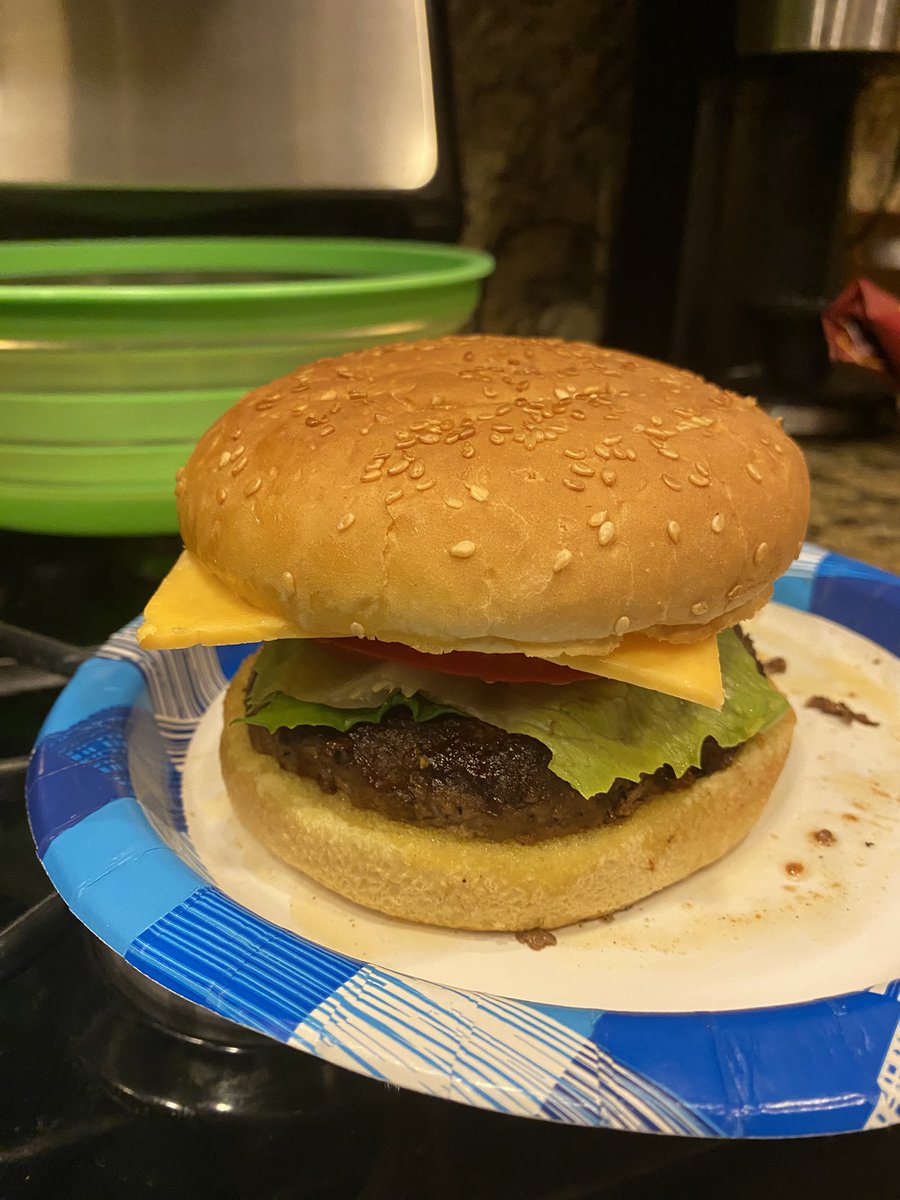 Low-key just made a Krabby Patty.