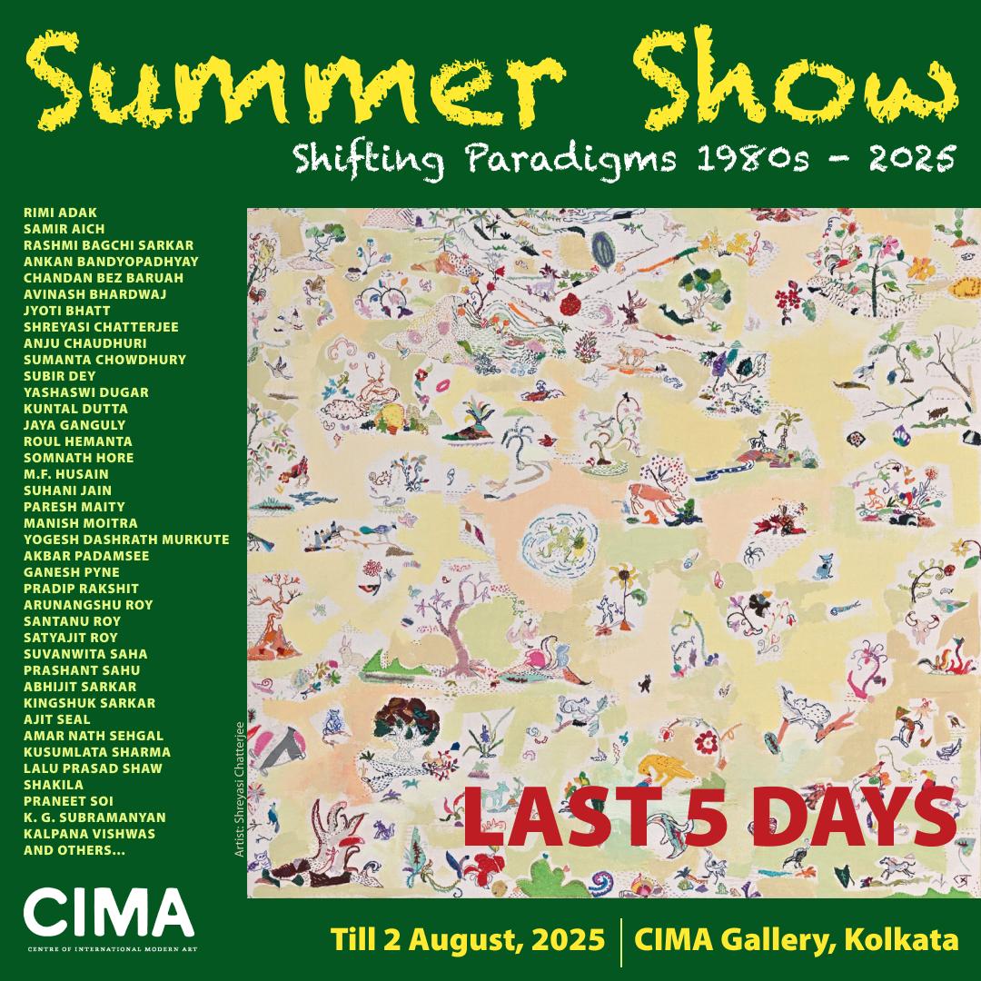 "Five days to feel the shift." shifting paradigms 1980s-2025! On till August 2nd! #VoicesThroughCanvas #ReframingThePast