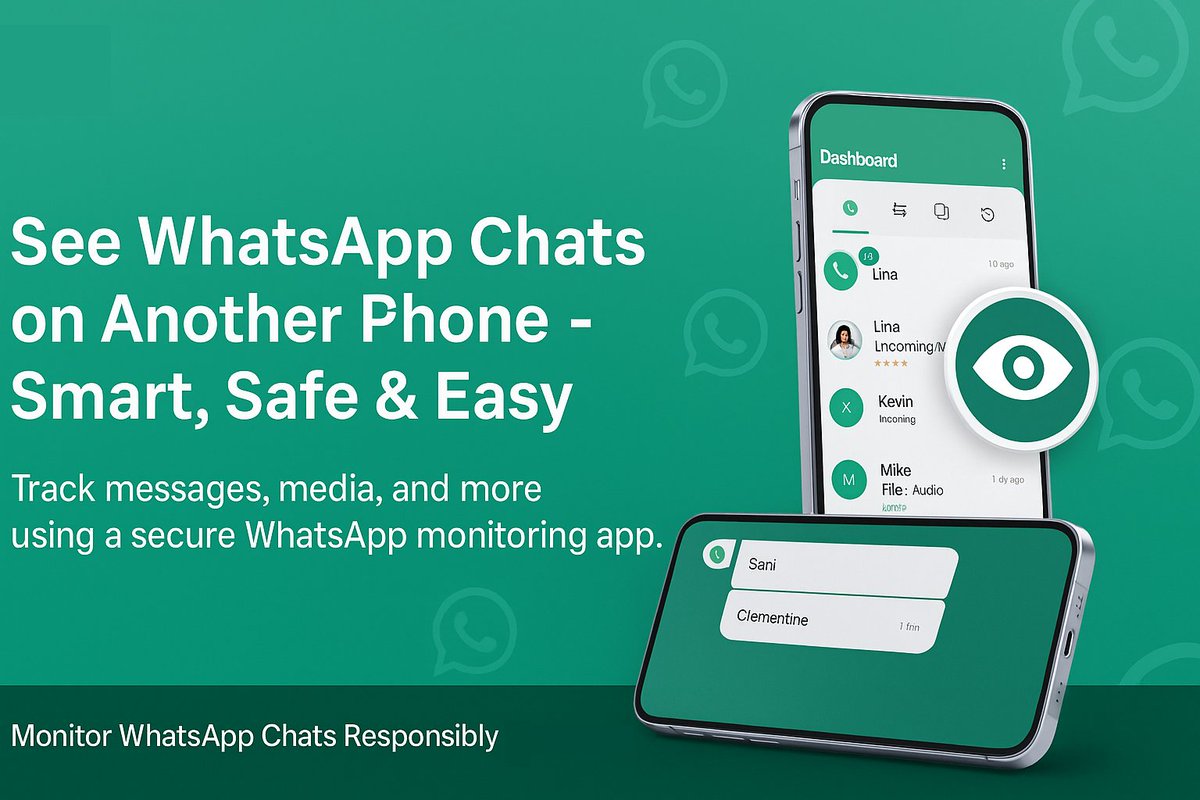 onemonitar1's tweet image. How to See Others’ WhatsApp Chats on Your Phone | WhatsApp Spy App Guide
linkedin.com/pulse/how-see-…

#WhatsAppMonitoring #WhatsAppSpyApp #MonitorWhatsApp #SpyOnWhatsApp