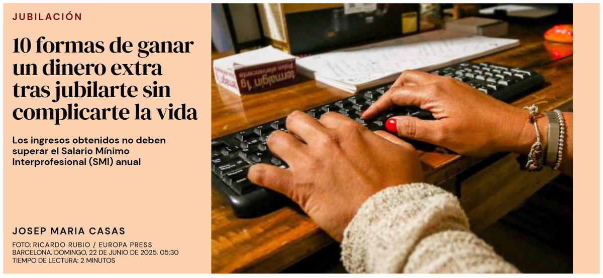 ¿Pero este tipo de "artículos" qué son?
Dejen a los jubilados jubilarse!