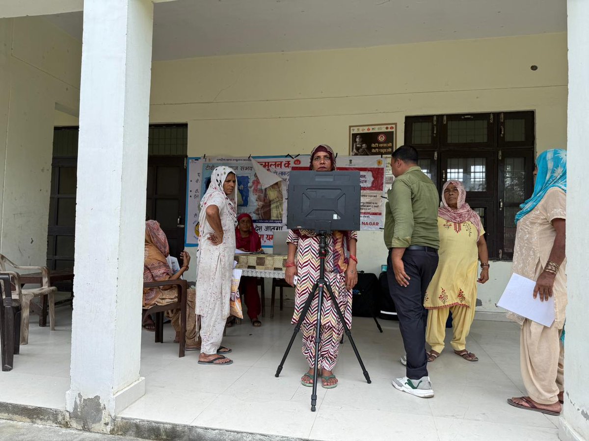 ntepynr's tweet photo. 28-07-2025
Active Case Finding Campaign conducted on dated 28.07.2025 at Village- Lakar of TU Partapnagar, District Yamunanagar (Haryana).  
#TBMuktBharat https://t.co/P1hwbym0NL