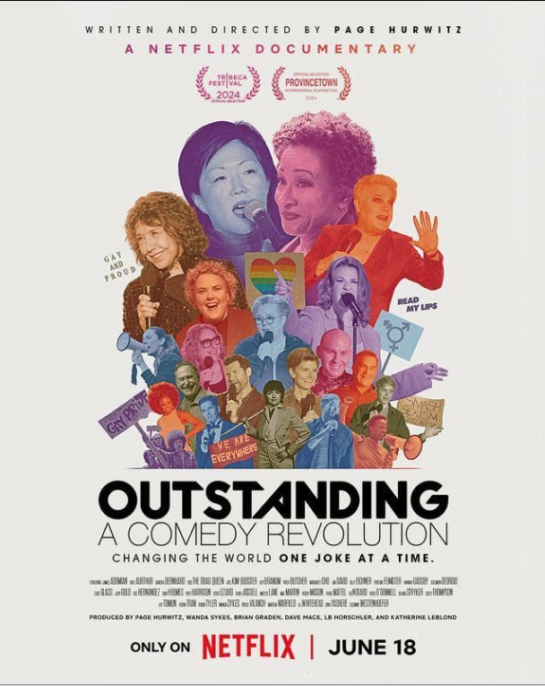 Honky275's tweet image. #BruceVilanch (and others) carry over to Movie 5,093 "Outstanding: A Comedy Revolution". 5 out of 10. In 2023 there was a big L.A. event for #queer comics, but this film doesn't have any of their routines, it's all just interviews &amp;amp; #gay history. #DocBlock
honkysmovieyear.blogspot.com/2025/07/outsta…