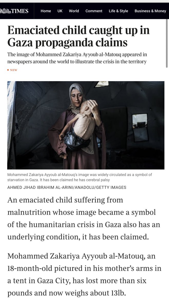 The Times appear to be the first to try and set the record straight.

Hamas are waging one of the most effective propaganda campaigns ever seen in warfare.