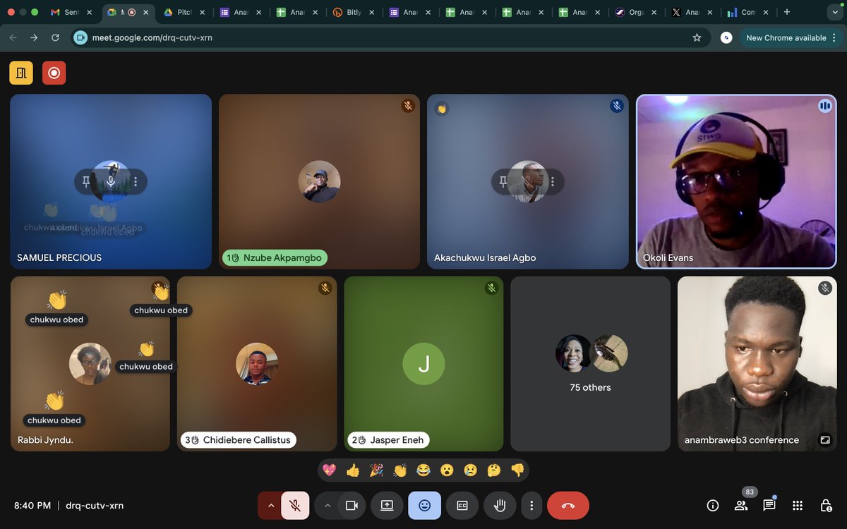 ken🦅 || Blockradar (@icodejsx) on Twitter photo Yesterday, we started the First Ever Blockchain Developer Bootcamp in Anambra state in partnership with <a href="/StarknetFndn/">Starknet Foundation</a>, with over 200+ Developer applications and over 90+ Developers in the class
Super excited that I finally can do this with my team <a href="/anambraweb3conf/">Anambra Web3 Community</a> Yesterday, we started the First Ever Blockchain Developer Bootcamp in Anambra state in partnership with <a href="/StarknetFndn/">Starknet Foundation</a>, with over 200+ Developer applications and over 90+ Developers in the class
Super excited that I finally can do this with my team <a href="/anambraweb3conf/">Anambra Web3 Community</a>