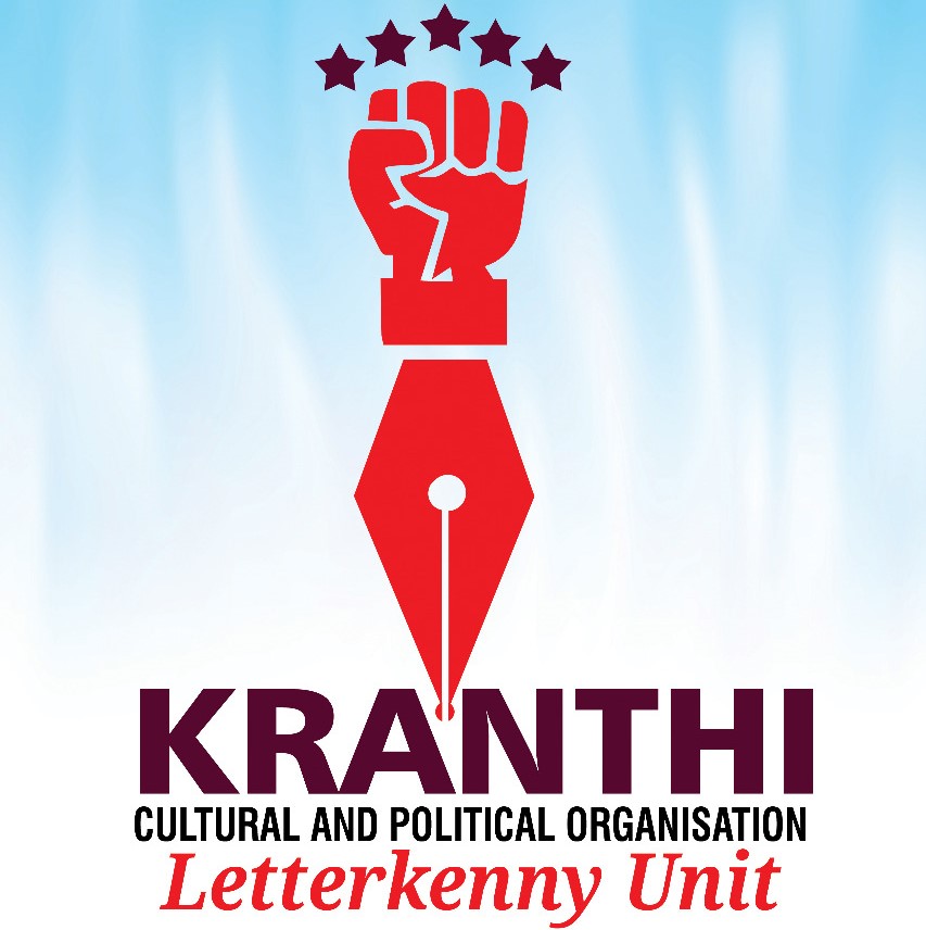 Kranthi is an Indian Trotskyite organisation. This is absolute insanity.