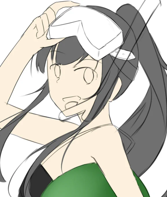 途中