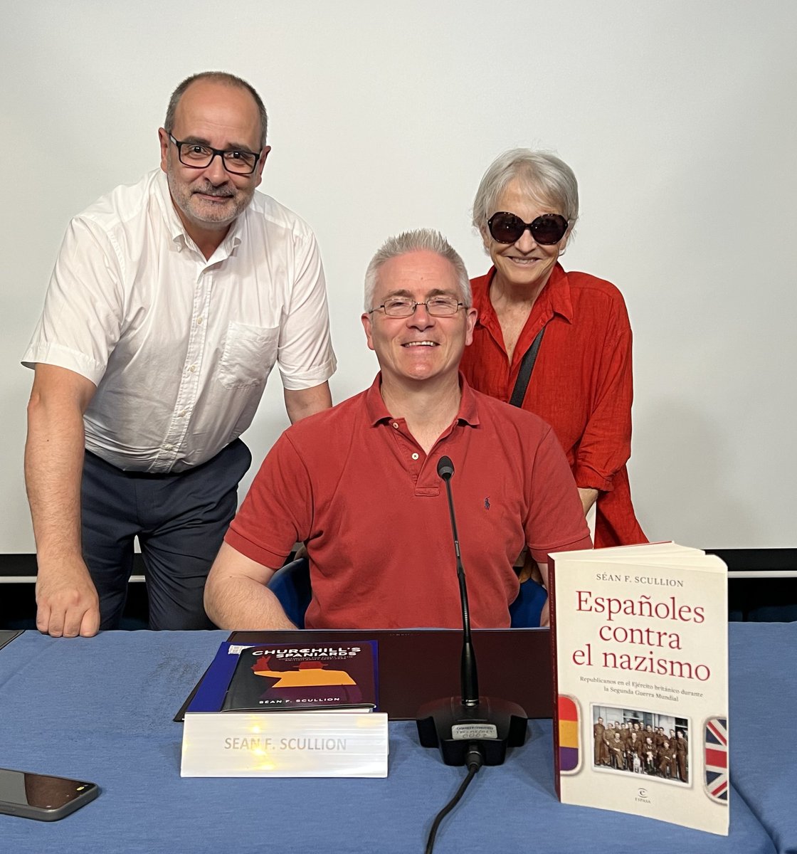 Séan F Scullion (@sean_f_scullion) on Twitter photo Lanzando #EspañolesContraElNazismo en la <a href="/csmediterraneo/">Casa Mediterráneo</a> en junio con <a href="/perecardonag/">Pere Cardona</a> y #EvelynMesquida....
En librerías 👇🏽
planetadelibros.com/libro-espanole… Lanzando #EspañolesContraElNazismo en la <a href="/csmediterraneo/">Casa Mediterráneo</a> en junio con <a href="/perecardonag/">Pere Cardona</a> y #EvelynMesquida....
En librerías 👇🏽
planetadelibros.com/libro-espanole…