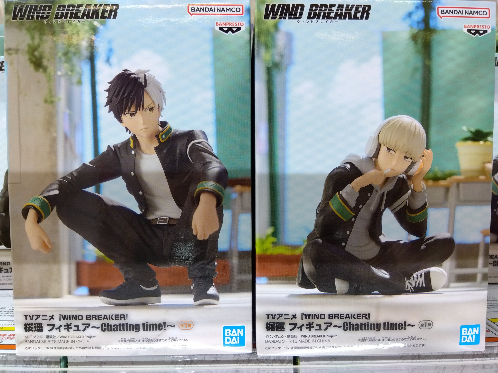 BANDAI - 桜遥と梶蓮 WIND BREAKER】桜遥、梶蓮のプライズフィギュアが登場