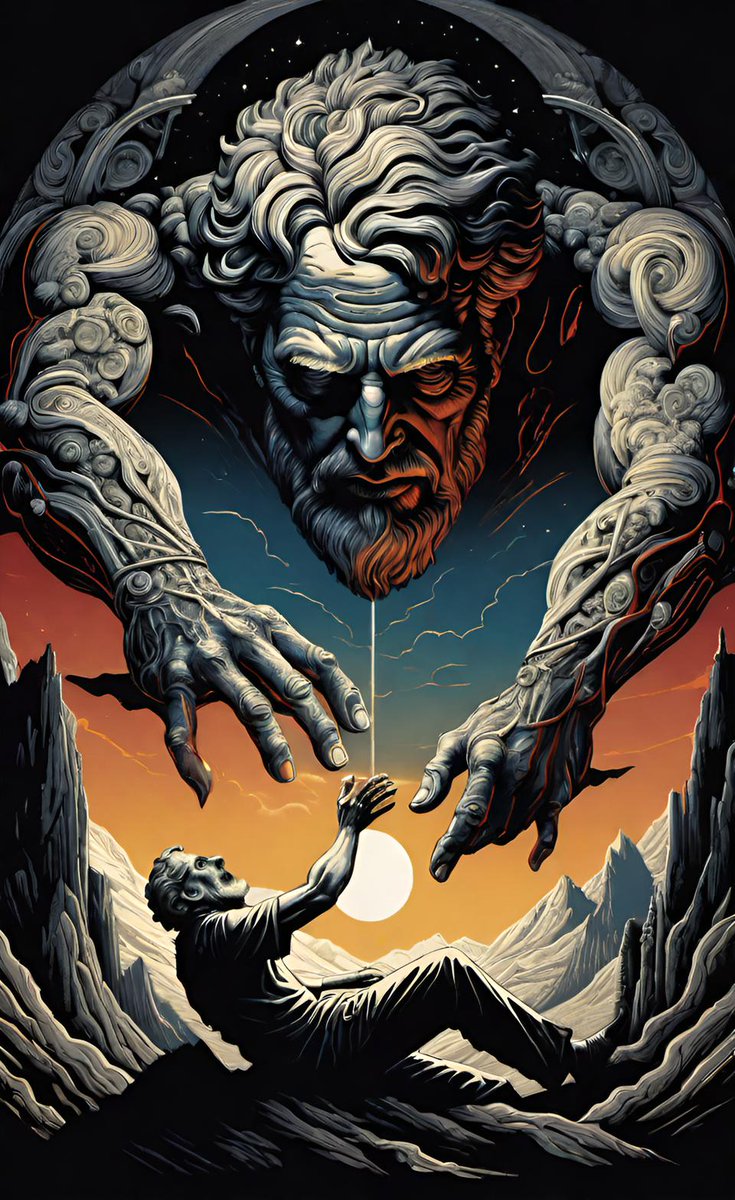 opensea.io/item/matic/0x7…
In the space between gods and mortals lies the spark of creation — a touch that shapes worlds.⚡️
Now live on #OpenSea – a myth forged in pixels.
#NFT #DigitalArt #FantasyArt #Mythology #OpenseaNFT #CryptoArt #EpicArt #AIArt #XDrop