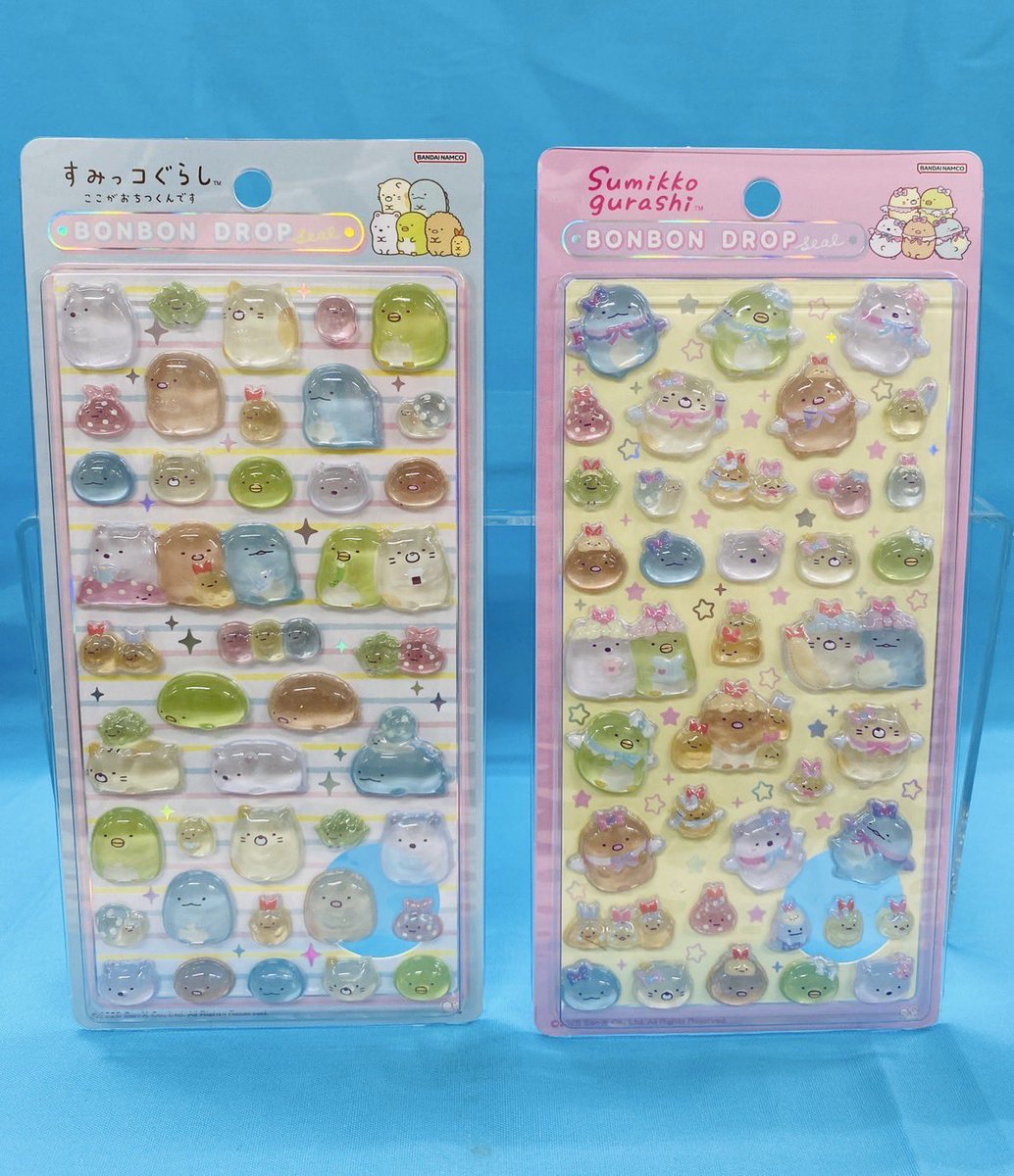 8階バラエティ 人気の #ボンボンドロップシール ＃すみっコぐらし