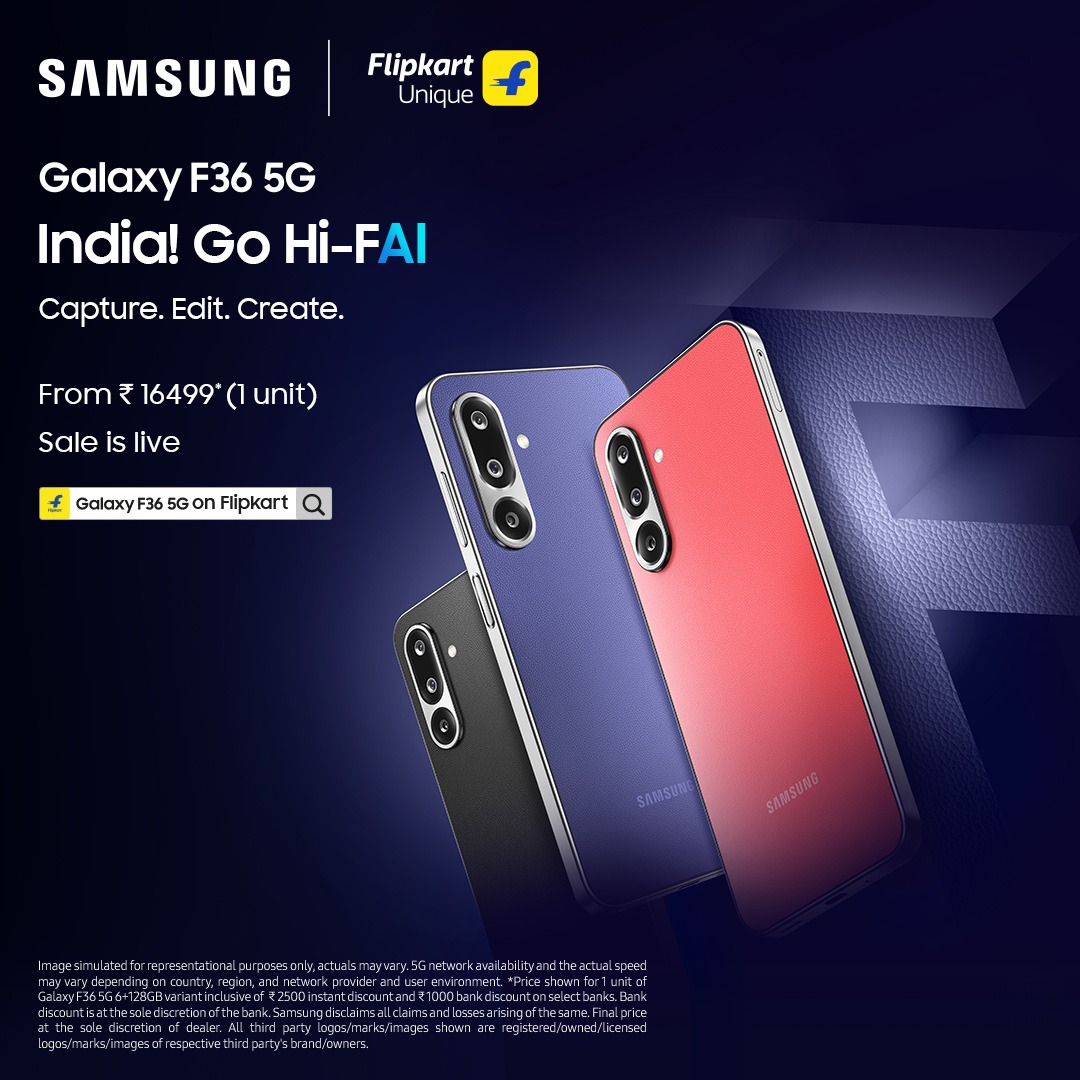 Is smartphone ke liye vaha logo me abhi se kaafi jaada excitement dikh rhi bai aur ise jaroor aap sbahi khareede friends. 
#SamsungGalaxyF36 5G #IndiaGoHiFAI