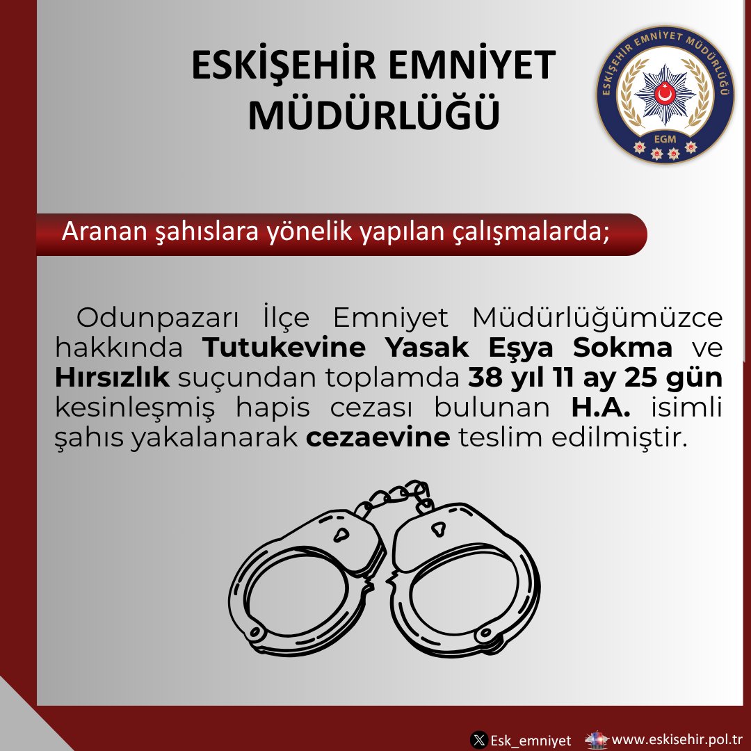 #Eskişehir
#GüvenliŞehirEskişehir