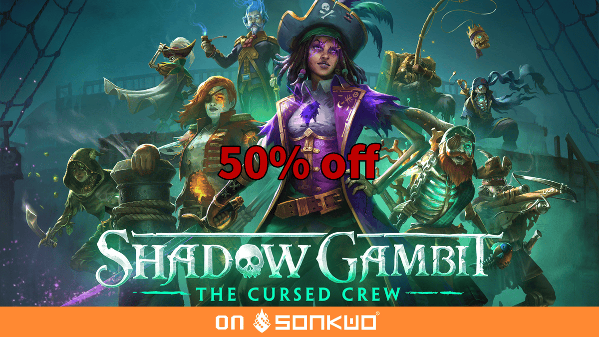 Shadow Gambit: The Cursed Crew, 50% off at #Sonkwo
sonkwo.hk/sku/101256
Join a ghost ship with a living soul and assemble a cursed pirate crew in this classic stealth strategy game. Embrace magical powers to defy the menacing Inquisition army.