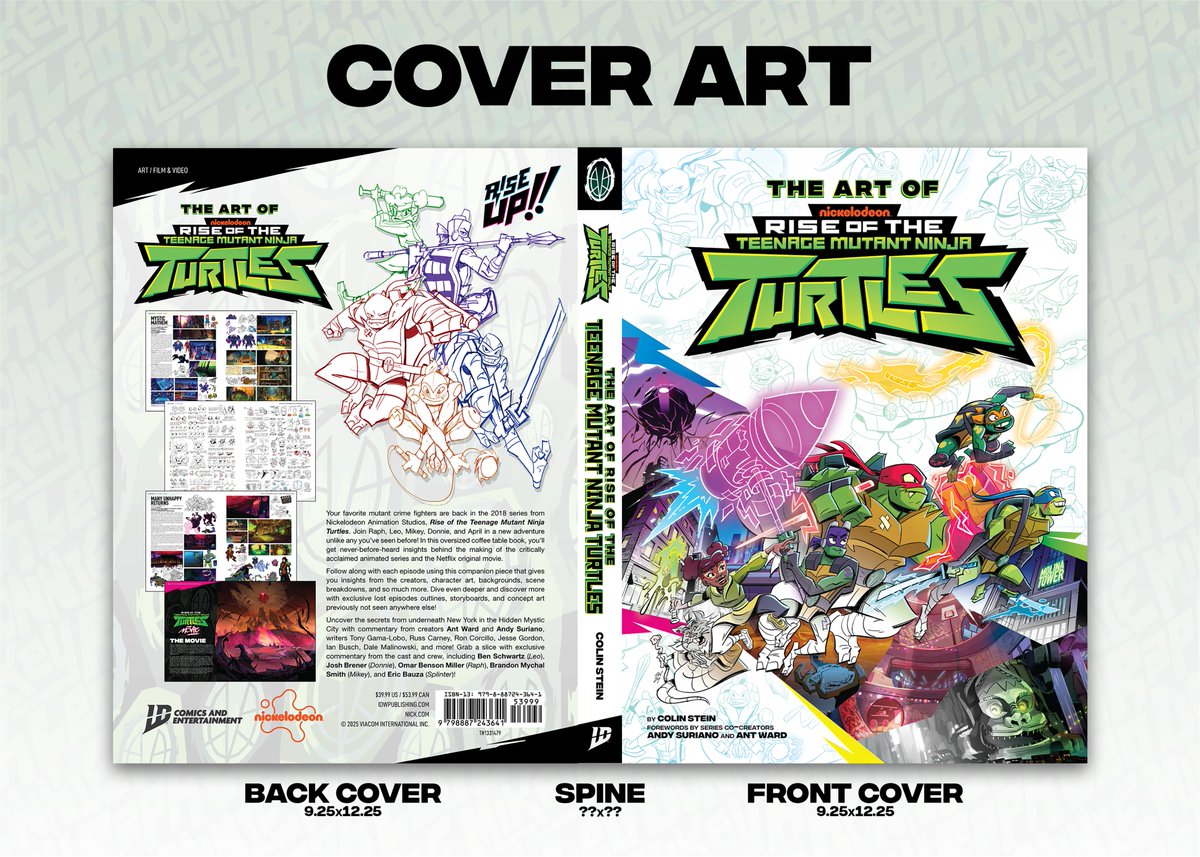 zimmerltw's tweet image. The Art of Rise of The Teenage Mutant Ninja Turtles
Cover Art
Jan 20, 2026
256 Pages
ISBN: 9798887243641