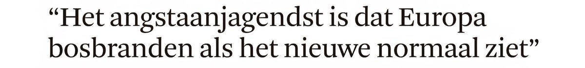 ManuelSintubin's tweet image. Hmmm ... bosbranden, zijn dat niet eerder het 'oude normaal'. We zijn gewoon verleerd ermee om te gaan π€·ββοΈ
@destandaard