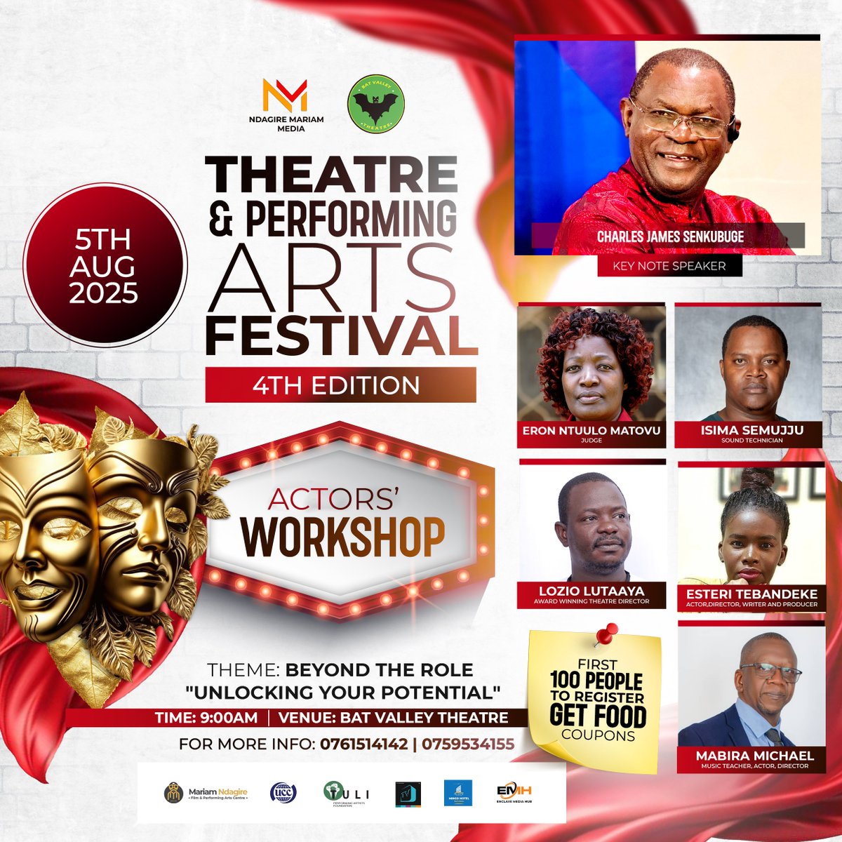 Join us for an exciting Actors’ Workshop where passion meets skill. 

Whether you’re a seasoned actor or just starting, this is your chance to learn, connect, and grow with fellow creatives.

📅 Date: Tuesday
📍 Venue: Bat Valley Theatre
⏰ Time: 9 AM

#actors #trainings