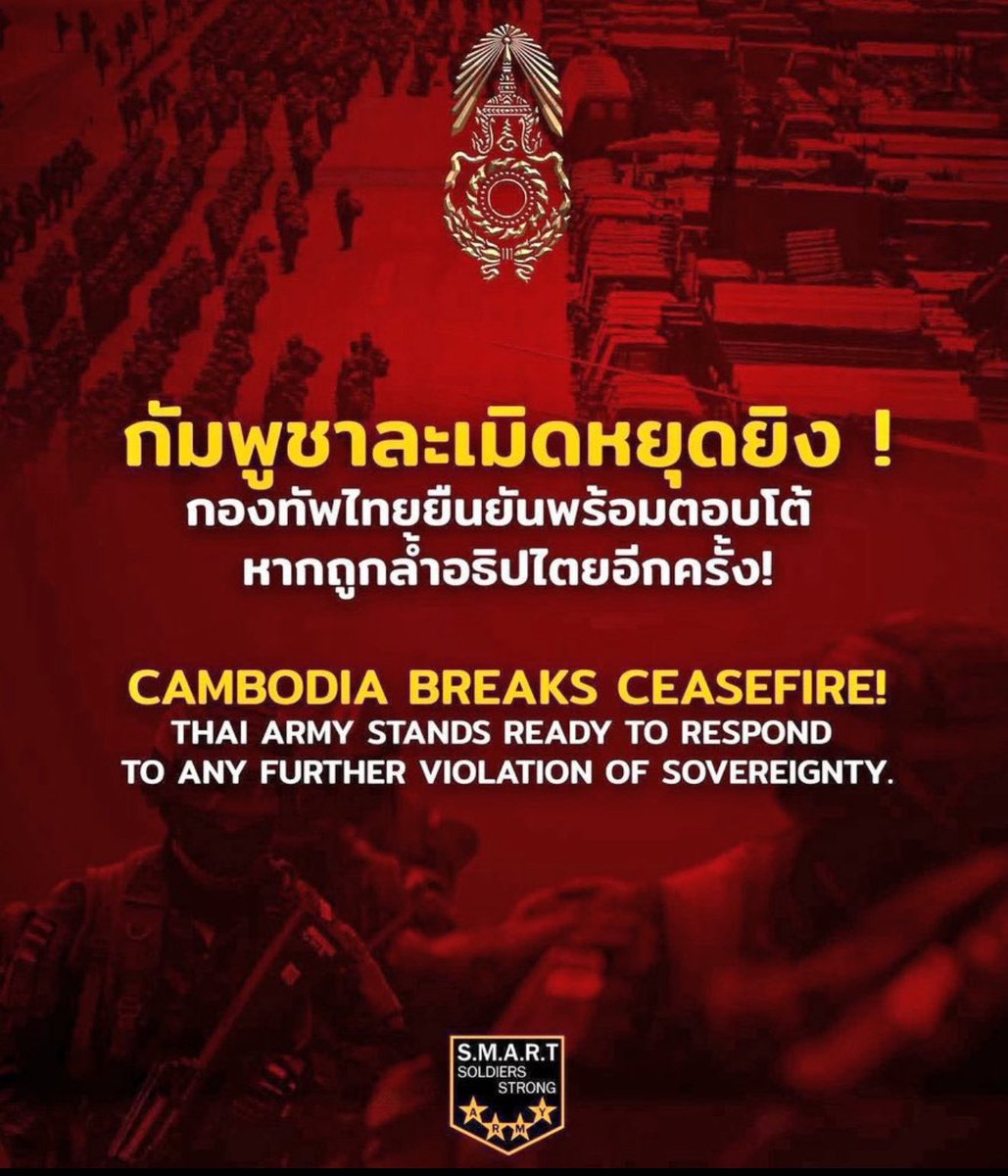 WillHauser_'s tweet image. Is anyone surprised that Cambodia did not keep to their word? #TruthFromThailand #ThailandCambodia