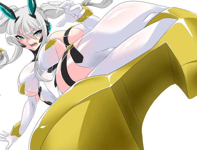 ルーテシアは蹴りで蘭花は拳と刀って感じです! 