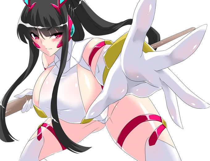 ルーテシアは蹴りで蘭花は拳と刀って感じです!