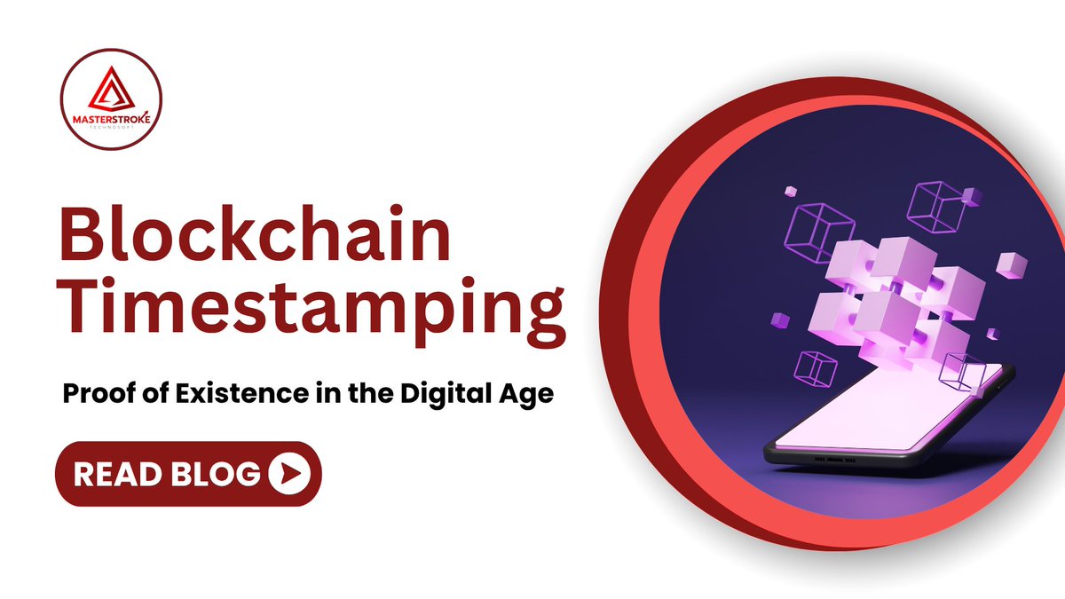 MSTBlockchain's tweet image. Your ideas matter; protect them.

Blockchain timestamping helps prove your work existed first, securely and forever.

No middlemen. No guesswork.

🔗 Read the blog: mstblockchain.com/blog-details/w…
.
.
.
#Blockchain #ProofOfExistence #DigitalRights #Web3 #MSTBlockchain