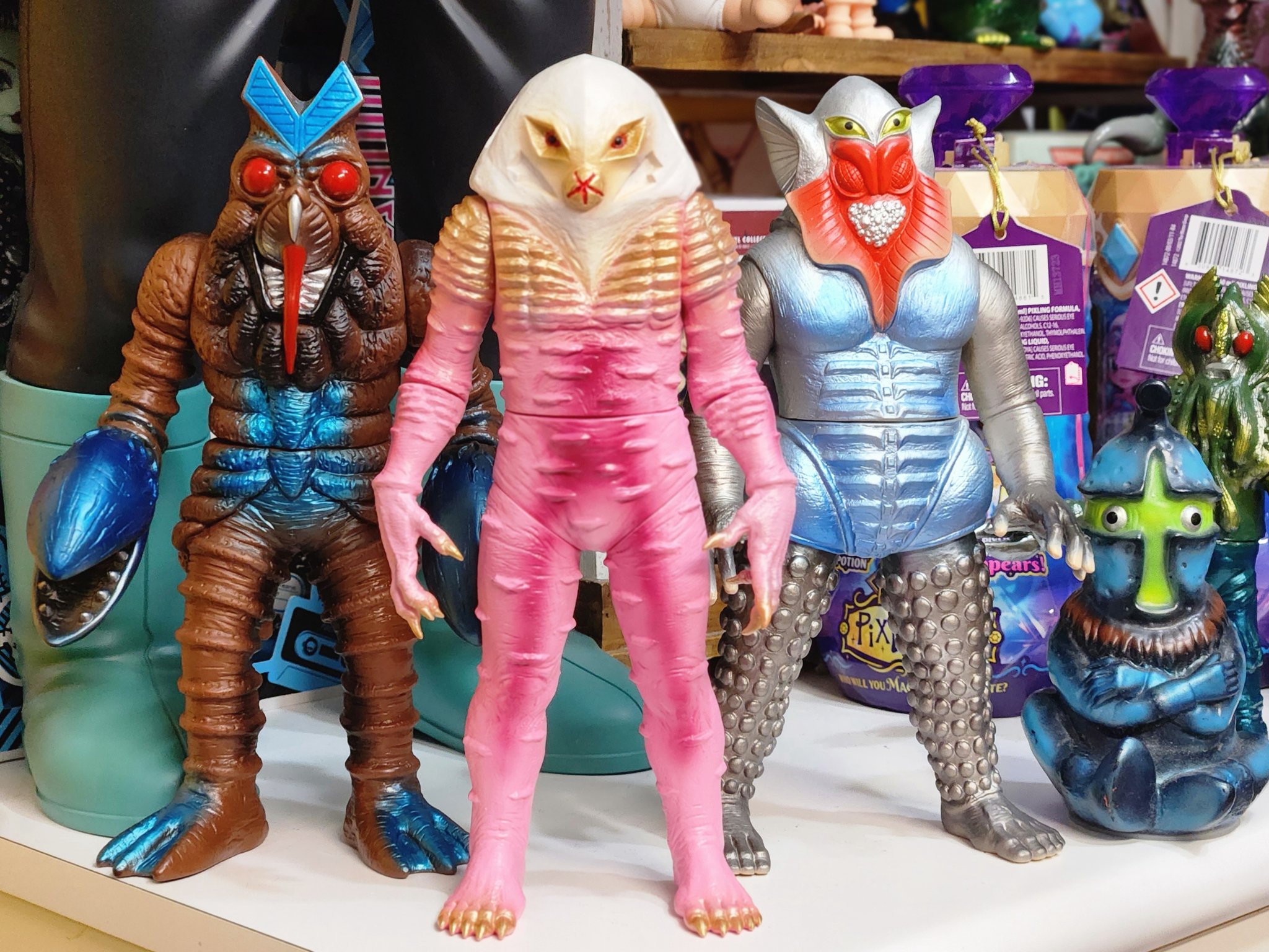 Leoそふび坊や　ゼラン星人　ワンフェス　怪獣コレクション　ソフビ Amazon.co.jp: ワンフェス ウルトラ怪獣 ドルズ星人 LEOそふび
