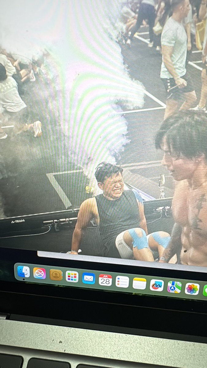 Wished this would have been the only time I cramped out. But unfortunately cramped out on Run 8, not once but TWICE

Haha