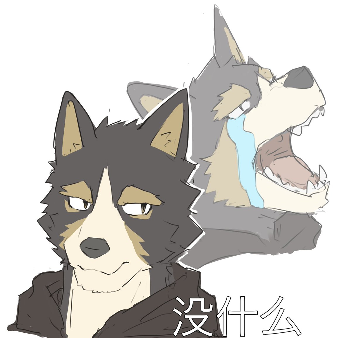 Zohar_wolf's tweet photo. 最近画的英王和黄槿乡各两张，都有参考
感觉随便画画会让心情更自在一些，画完整的图觉得压力好大 https://t.co/mWA8lPGIK4