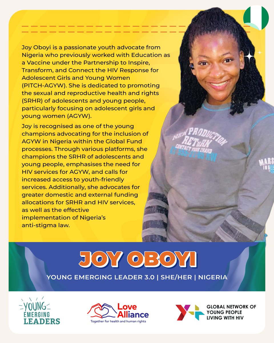 Yplus_Global's tweet photo. [2] Meet the next generation of bold youth advocates: the Young Emerging Leaders 3.0! 🌍💬

Selected for their passion &amp; purpose, they’ll be mentored, equipped, &amp; supported to represent young people living with &amp; affected by #HIV in global decision-making spaces. #LoveAlliance https://t.co/5PGMmkvmJx