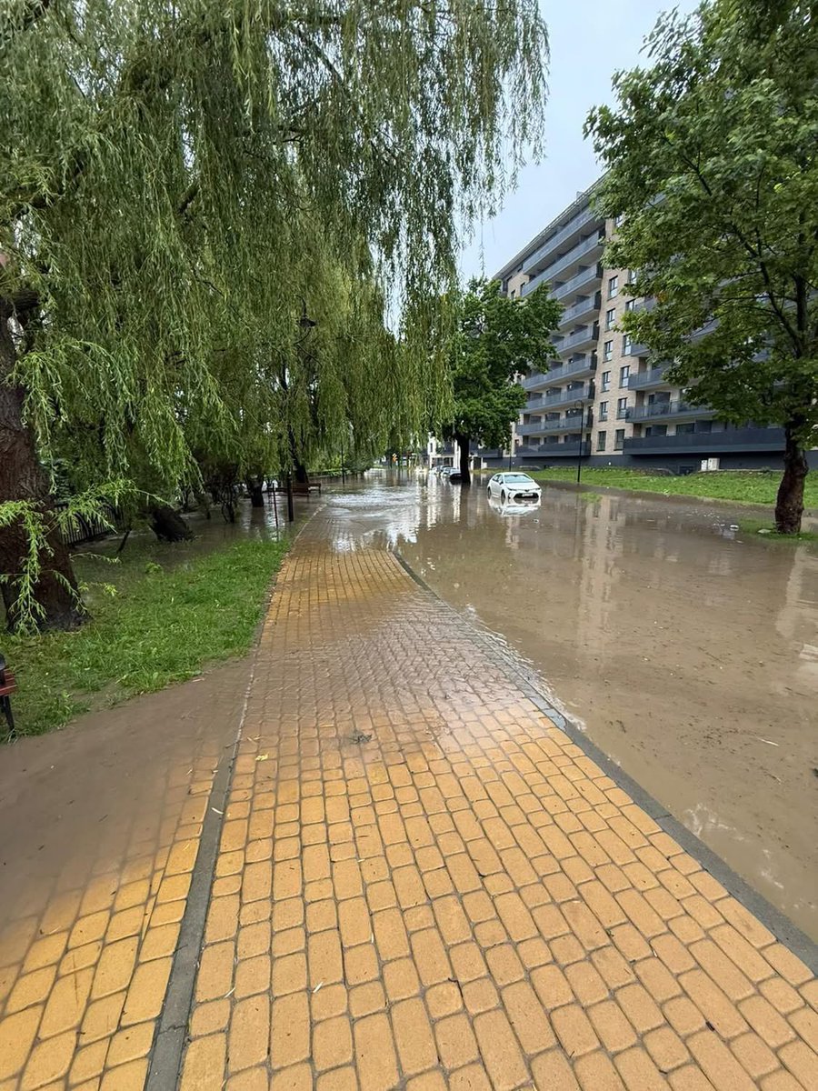 jachcy's tweet image. Sytuacja w Elblągu‼️