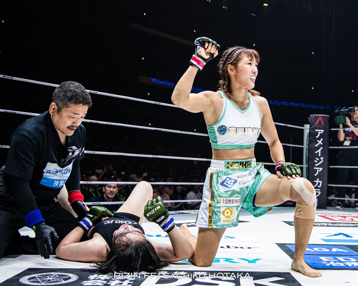 第10試合
#伊澤星花 vs シン・ユジン
<a href="/starflower2525/">伊澤星花</a> 
#超RIZIN4
2025年7月27日(日)
さいたまスーパーアリーナ

試合結果はこちら👉 jp.rizinff.com/_ct/17780689
[≫ 試合結果詳細 ]から試合写真見られます