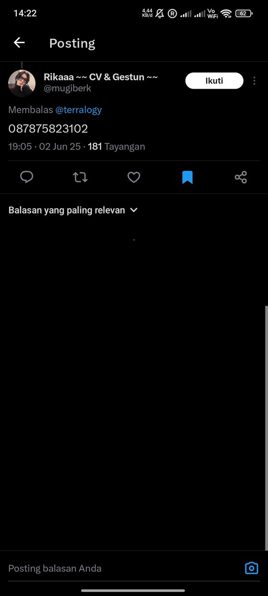 rotinhell_loser's tweet photo. @mugiberk Bantu aku buat bantu kemanusiaan juga, ini kok nomornya sama kayak yg dipake penipu? https://t.co/QwZK5Bc6k5
