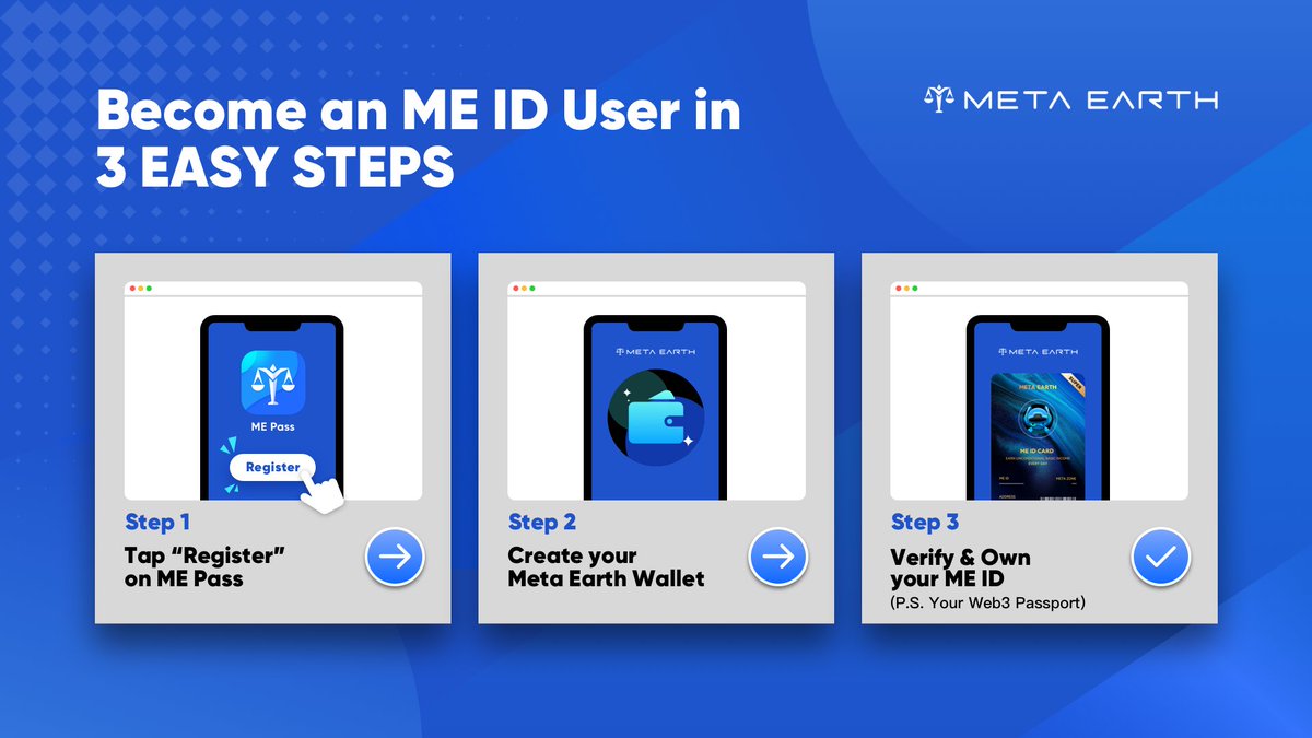 _MetaEarth_'s tweet image. 🧵1

What if your #digitalidentity came with daily rewards and real control?

That’s what becoming an #MEID user on #MEPass 3.0 unlocks.

🎟️ Start now with this invite code: invite.mec.me/?type=download…

Here’s what you need to know 👇