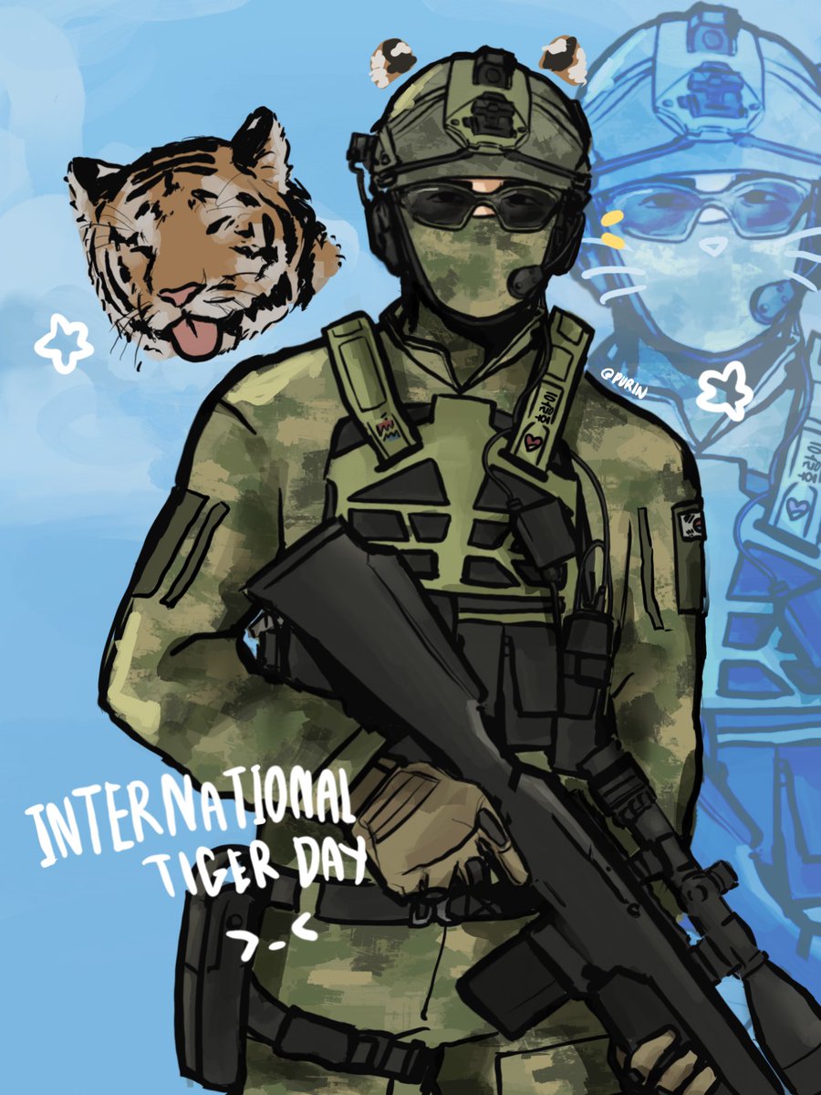 horinnies's tweet photo. tiger day with my favorite tiger !! >__<
#horangi https://t.co/FCRjRfHzS9