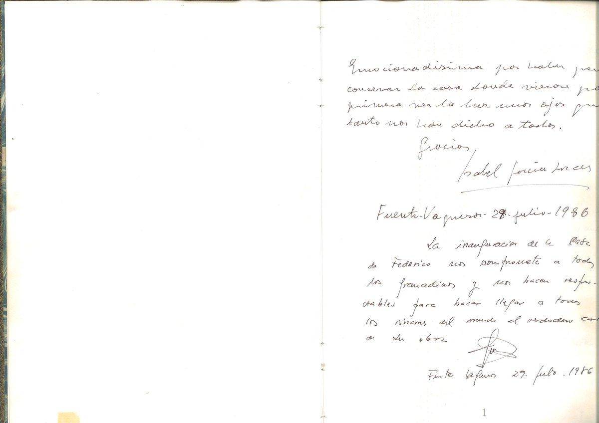 Museo Casa Natal Federico García Lorca tweet media