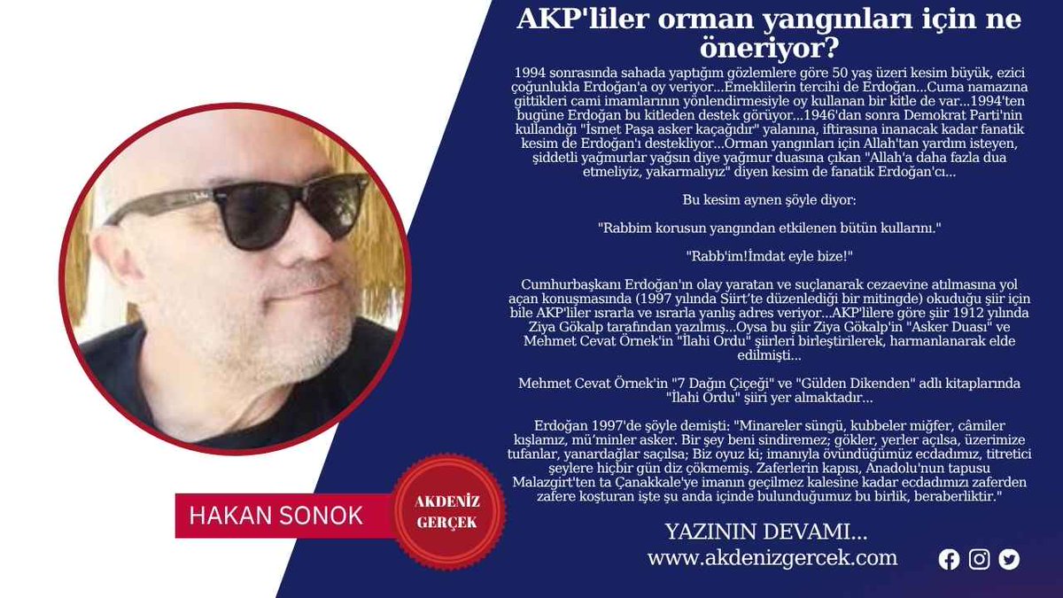 AKP'liler orman yangınları için ne öneriyor? akdenizgercek.com/akpliler-orman…