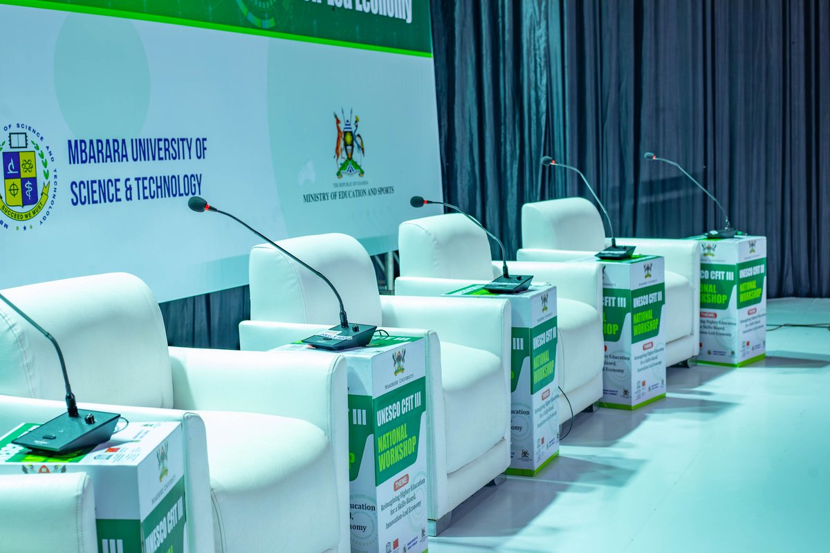 Makerere University, School Of Engineering (@makereresoeng) on Twitter photo The stage is set and we are ready to go with the CFIT III National Workshop hosted by The Makerere University, School of Engineering under <a href="/MakCEDAT/">Makerere University CEDAT</a> in collaboration with <a href="/MbararaUST/">Mbarara University</a>.
Theme: Reimagining Higher Education for a Skills-Based, Innovation-Led Economy. The stage is set and we are ready to go with the CFIT III National Workshop hosted by The Makerere University, School of Engineering under <a href="/MakCEDAT/">Makerere University CEDAT</a> in collaboration with <a href="/MbararaUST/">Mbarara University</a>.
Theme: Reimagining Higher Education for a Skills-Based, Innovation-Led Economy.