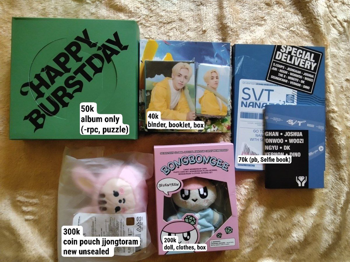 mochiesjies's tweet image. Clearance sell
wts /want to sell
aab seventeen 
-take all only / 90%
-first pay first get
-sharing di go gausah ijin
-untuk pc terawat dan mostly goodcon (condi via dm)
-more info dm aja