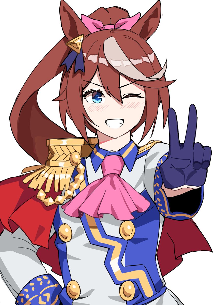 #ウマ娘
 #トウカイテイオー 
#umamusume 

✌️