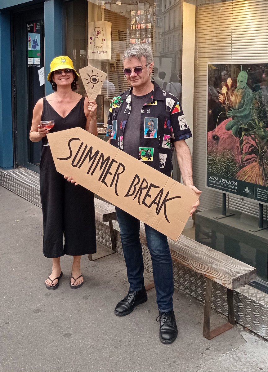 Summer Break 😎 We will be back on august 11 for the second part of #juliasoboleva solo show !