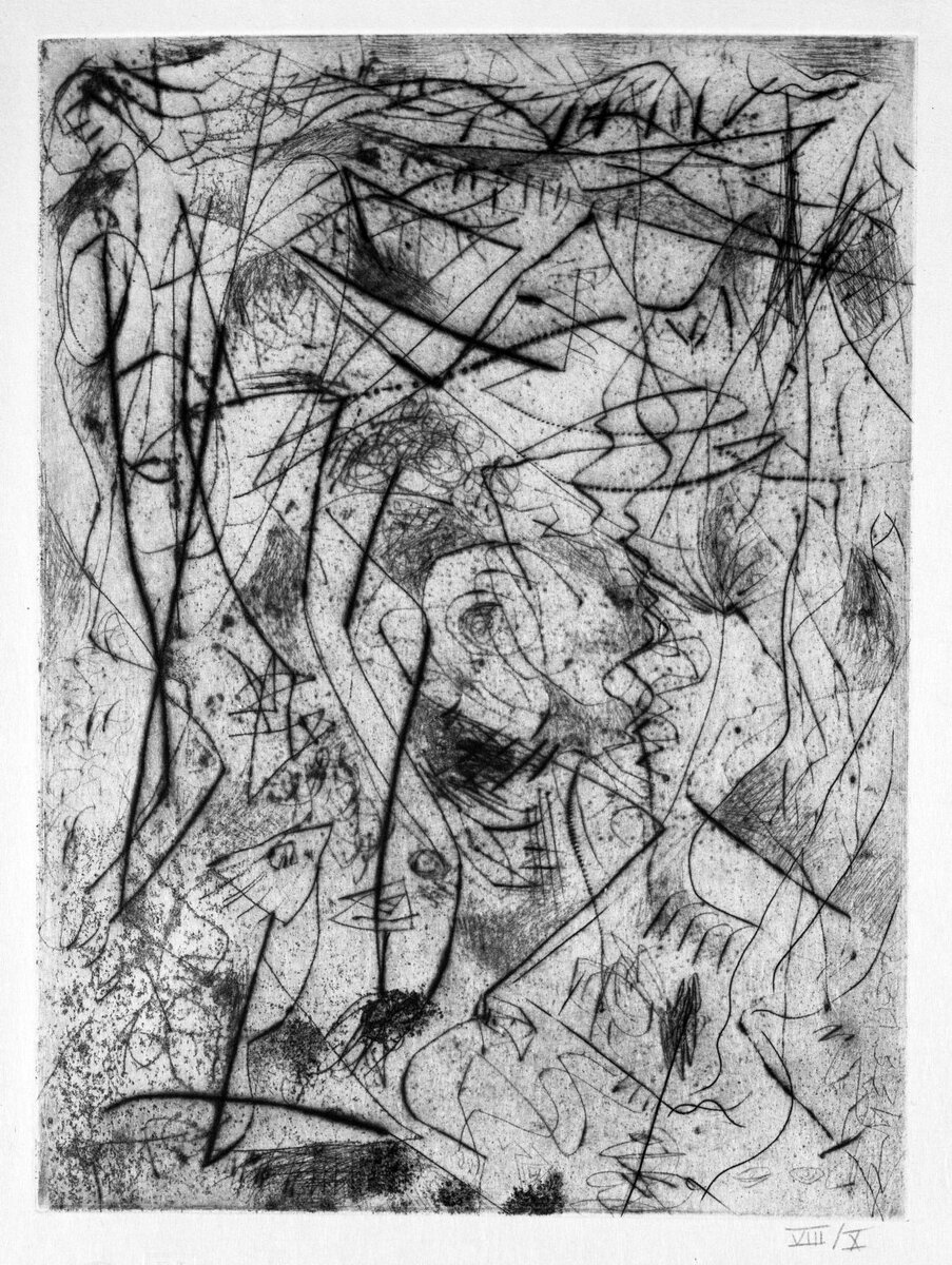 Untitled (No. 4 Series of 7) #artbots #pollock