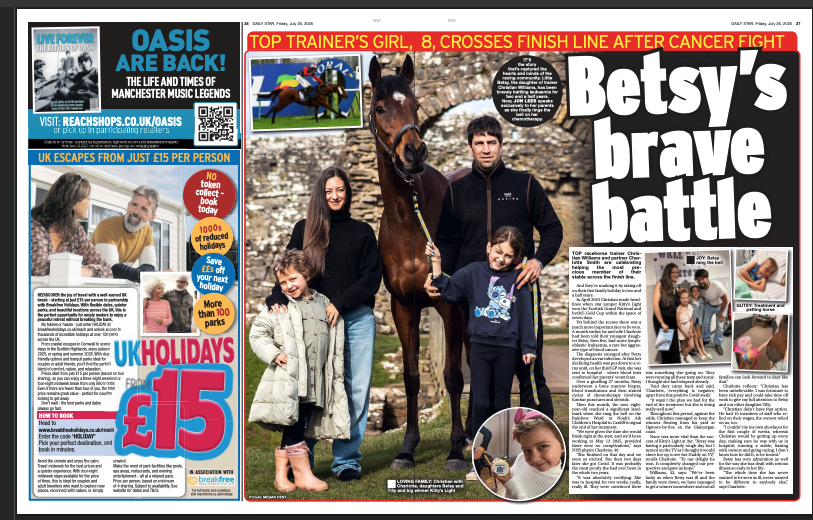 Jason Heavey (@jasonheavey) on Twitter photo Front page, back page, centre spreads – and a supplement seven days a week. Hopefully, we're showing that the Daily Star <a href="/dailystar/">Daily Star</a> is truly a racing paper. Front page, back page, centre spreads – and a supplement seven days a week. Hopefully, we're showing that the Daily Star <a href="/dailystar/">Daily Star</a> is truly a racing paper.