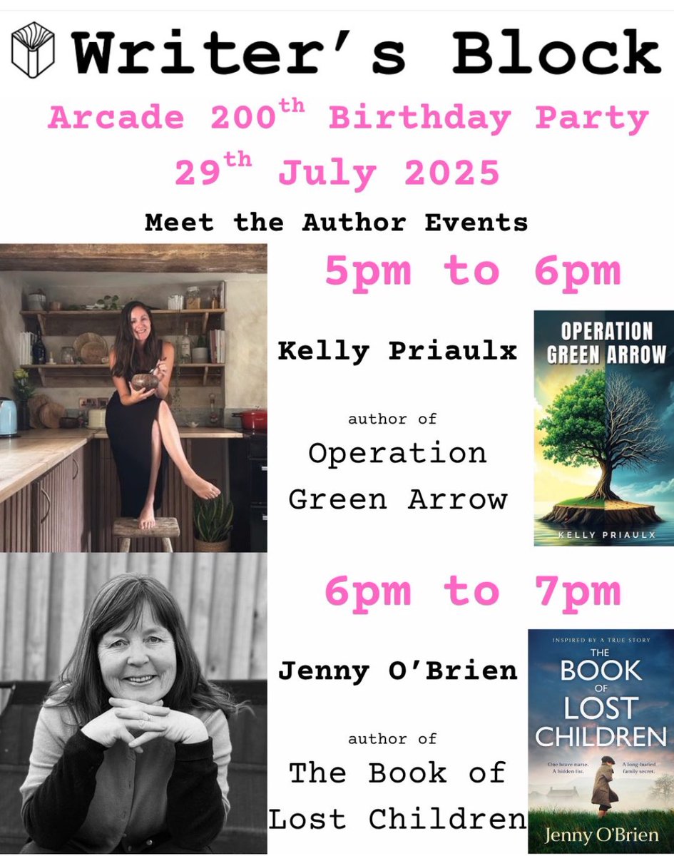 Writer Jenny ๐ฎ๐ช ๐ด๓ ง๓ ข๓ ท๓ ฌ๓ ณ๓ ฟ๐ฌ๐ฌ๐บ๐ฆ๐ฉบ (@scribblerjb) on Twitter photo Excited to share about my meet the authors event/book signing later on today, to celebrate our arcade being open 200 years. Itโs also two years since Kelvin opened <a href="/writersblockgsy/">Writer's Block Guernsey</a> so lots to celebrate ๐ Excited to share about my meet the authors event/book signing later on today, to celebrate our arcade being open 200 years. Itโs also two years since Kelvin opened <a href="/writersblockgsy/">Writer's Block Guernsey</a> so lots to celebrate ๐
