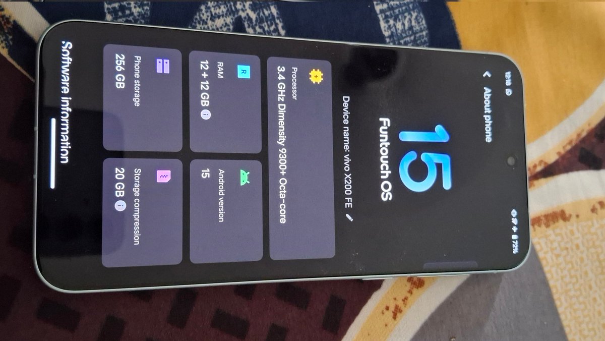 meswatidadhich's tweet image. Just bought the Vivo X200FE worst phone ever. They claim 6500mAh battery but it barely lasts 6-7 hrs on normal use. Total waste of money. Bought from Croma, and within 1 hr they refused to help or replace. Never trusting Vivo or Croma again. #Scam #vivoX200FE
@Vivo_India