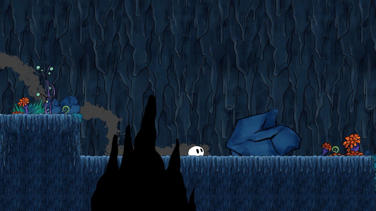 Recently, we’ve been focusing on enhancing the overall feel of the game world.
We’ve added new environmental assets to make exploration more visually rewarding and immersive!
What do you think of the new vibe? 

#indiedev #gamedev #metroidvania #indiegame #watercolorart